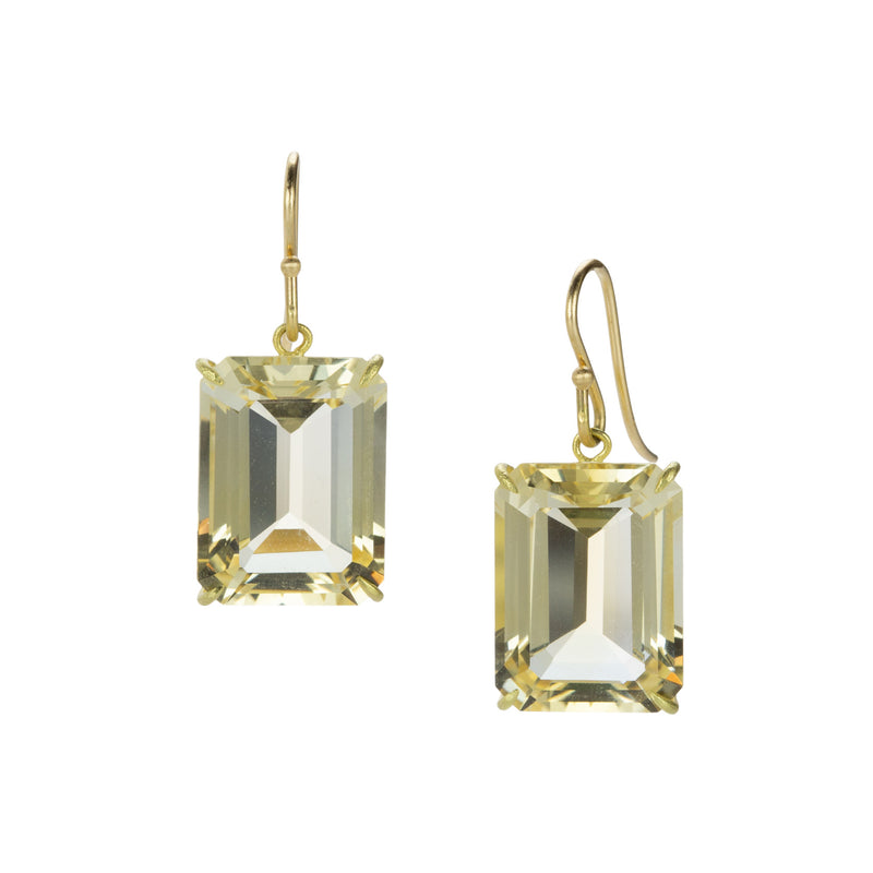 Rosanne Pugliese Large Citrine Drop Earrings | Quadrum Gallery