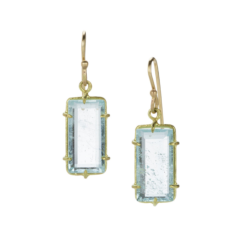 Rosanne Pugliese Pale Blue Topaz Drop Earrings | Quadrum Gallery