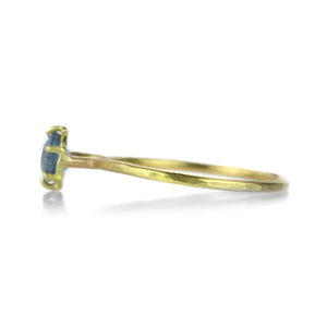 Rosanne Pugliese Aquamarine Round Mini Gem Ring | Quadrum Gallery