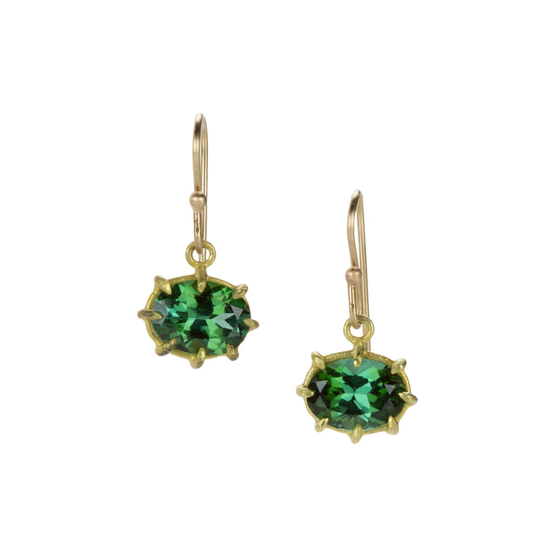 Rosanne Pugliese Mini Green Tourmaline Earrings | Quadrum Gallery