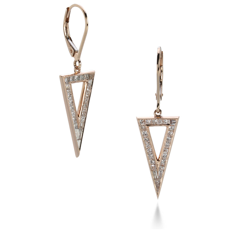 Sethi Couture Triangular Drop Earrings | Quadrum Gallery