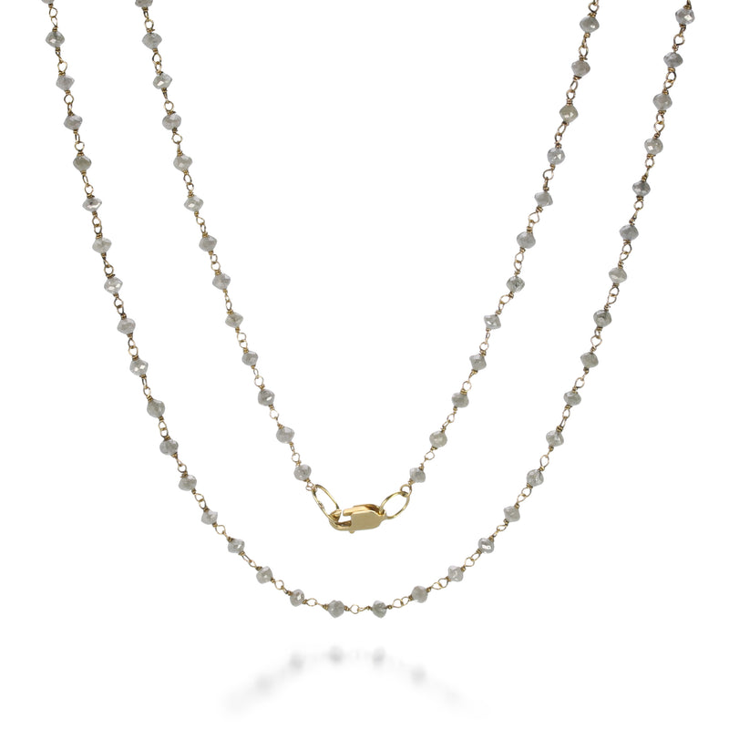 Sethi Couture Delicate Gray Diamond Necklace | Quadrum Gallery