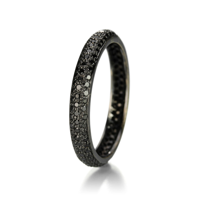 Sethi Couture Black Diamond Pave Tire Band - 1 | Quadrum Gallery