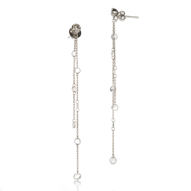 Sethi Couture Linear Diamond Earrings | Quadrum Gallery