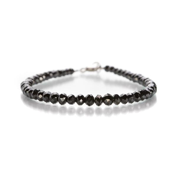 Sethi Couture Large Black Diamond Bead Bracelet | Quadrum Gallery