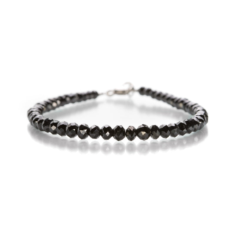 Sethi Couture Large Black Diamond Bead Bracelet | Quadrum Gallery