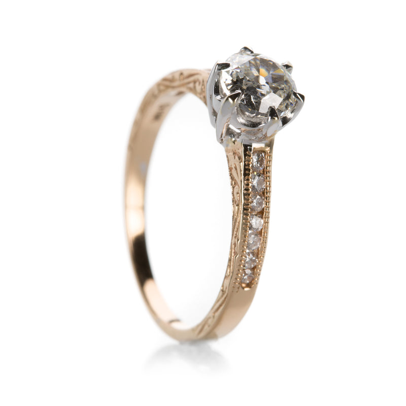 Sethi Couture Old Mine Cut Diamond Engagement Ring | Quadrum Gallery