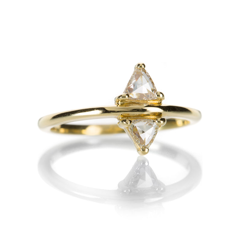 Sethi Couture Trillion Rose Cut Diamond Ring | Quadrum Gallery