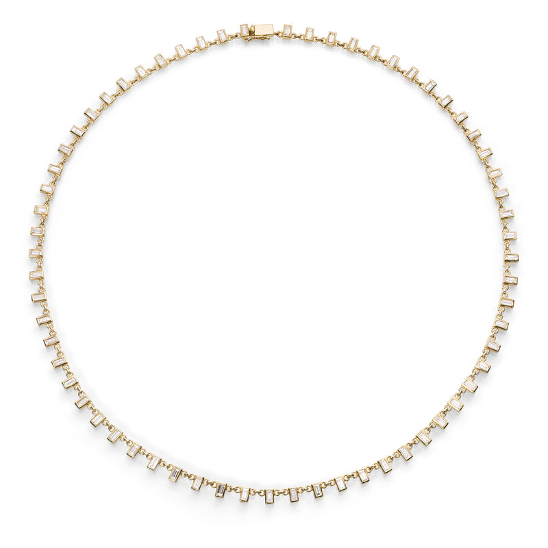 Sethi Couture Baguette Full Necklace | Quadrum Gallery