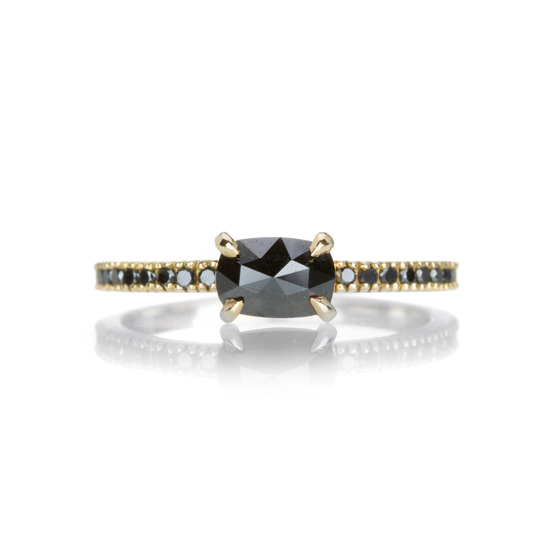 Sethi Couture Black Diamond Ring | Quadrum Gallery