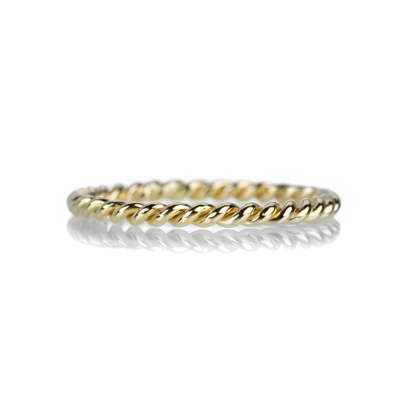 Sethi Couture 18k Yellow Gold Rope Band | Quadrum Gallery
