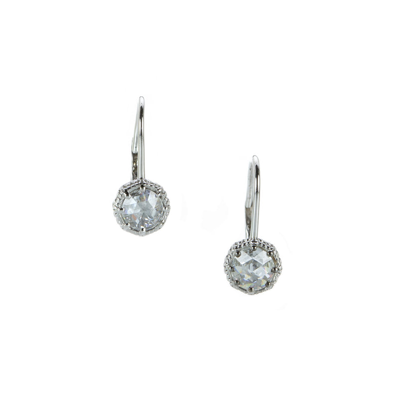 Sethi Couture Rose Cut Diamond Florence Drop Earrings | Quadrum Gallery