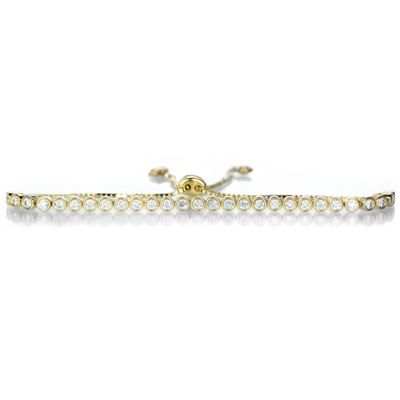 Sethi Couture White Diamond Bolo Bracelet | Quadrum Gallery