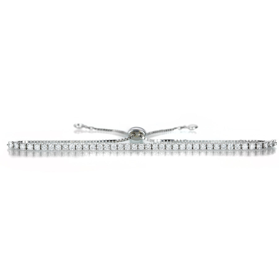 Sethi Couture White Gold Eloise Diamond Tennis Bracelet | Quadrum Gallery