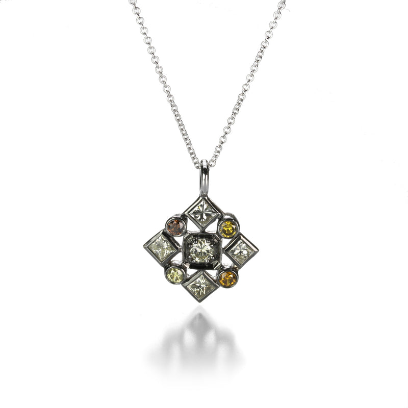 Sethi Couture Art Deco Diamond Necklace | Quadrum Gallery