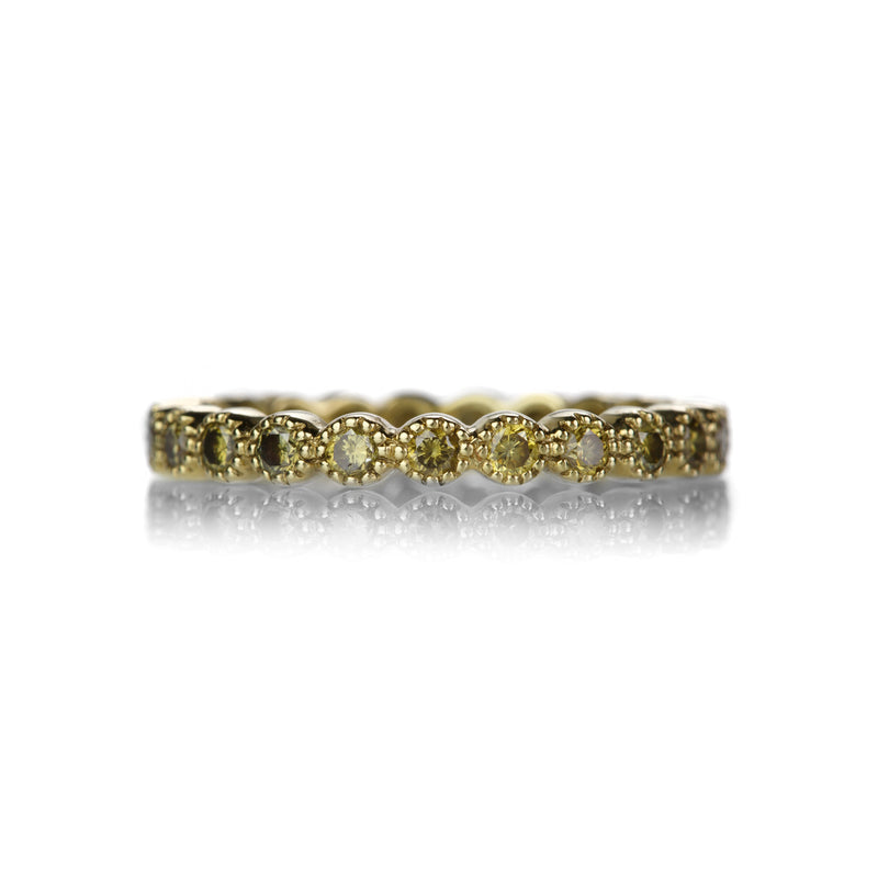 Sethi Couture Bezel Set Yellow Diamond Band | Quadrum Gallery