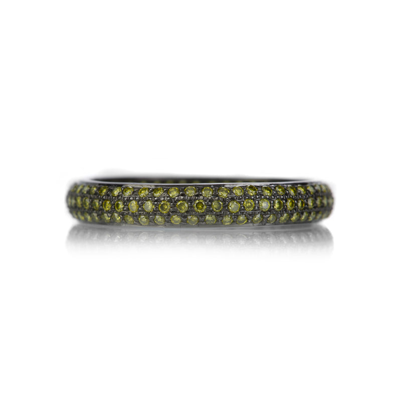 Sethi Couture Green Diamond Tire Band | Quadrum Gallery