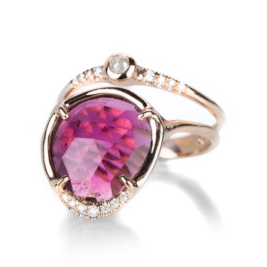 Sirciam Tourmaline Sun & Moon Ring | Quadrum Gallery