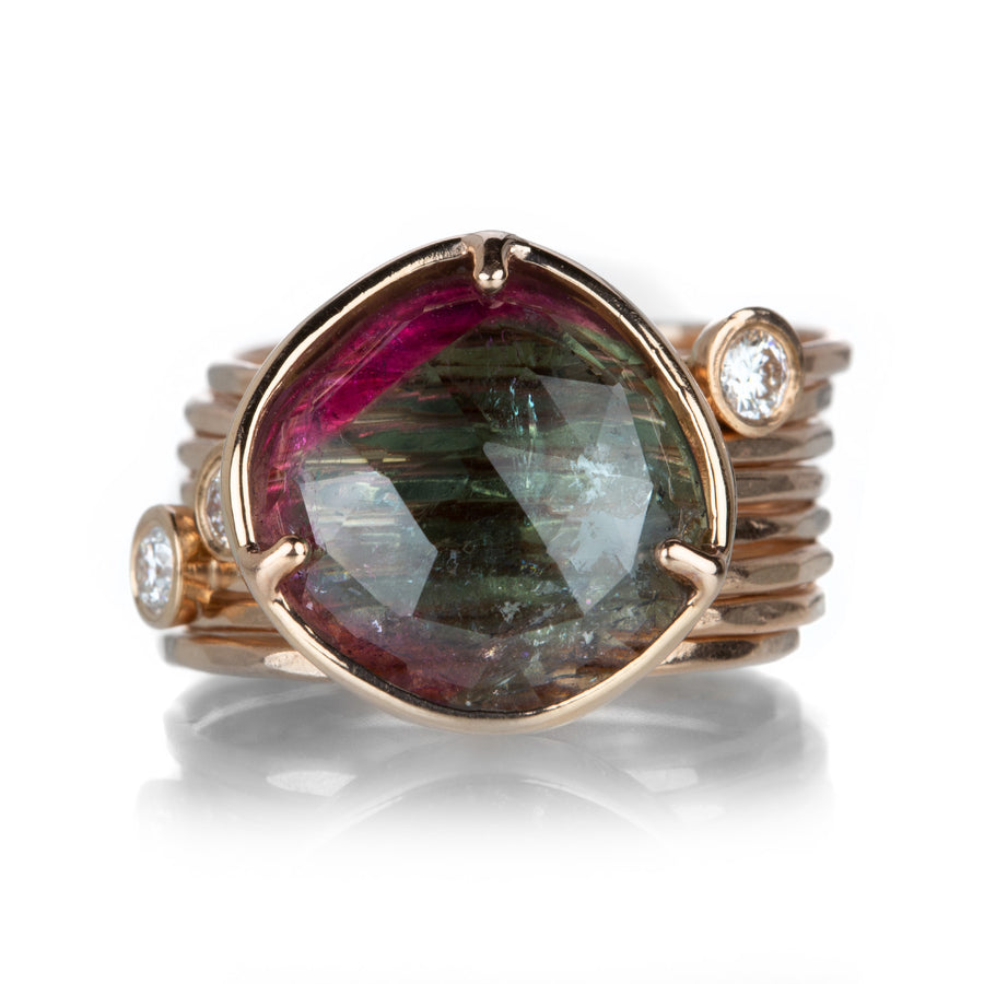 Sirciam Tourmaline Divergence Ring | Quadrum Gallery