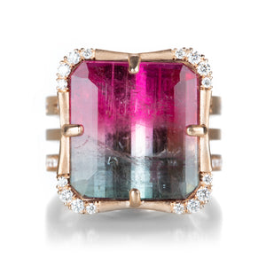 Sirciam Tourmaline Effigy Ring | Quadrum Gallery