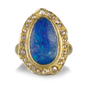 Sophie Theakston Opal and Diamond Reef Ring | Quadrum Gallery