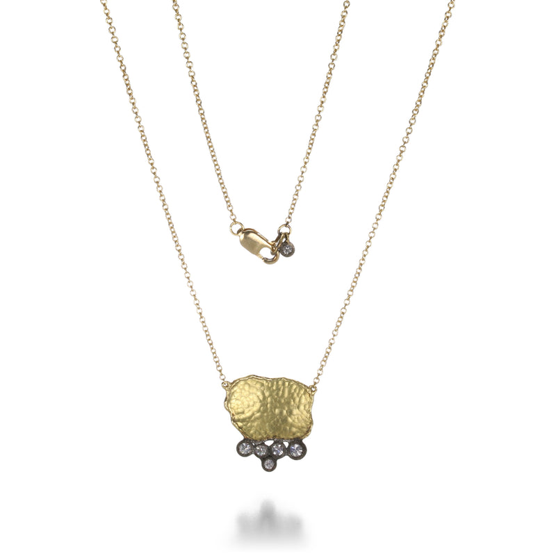 Todd Pownell Organic Gold and Diamond Necklace | Quadrum Gallery