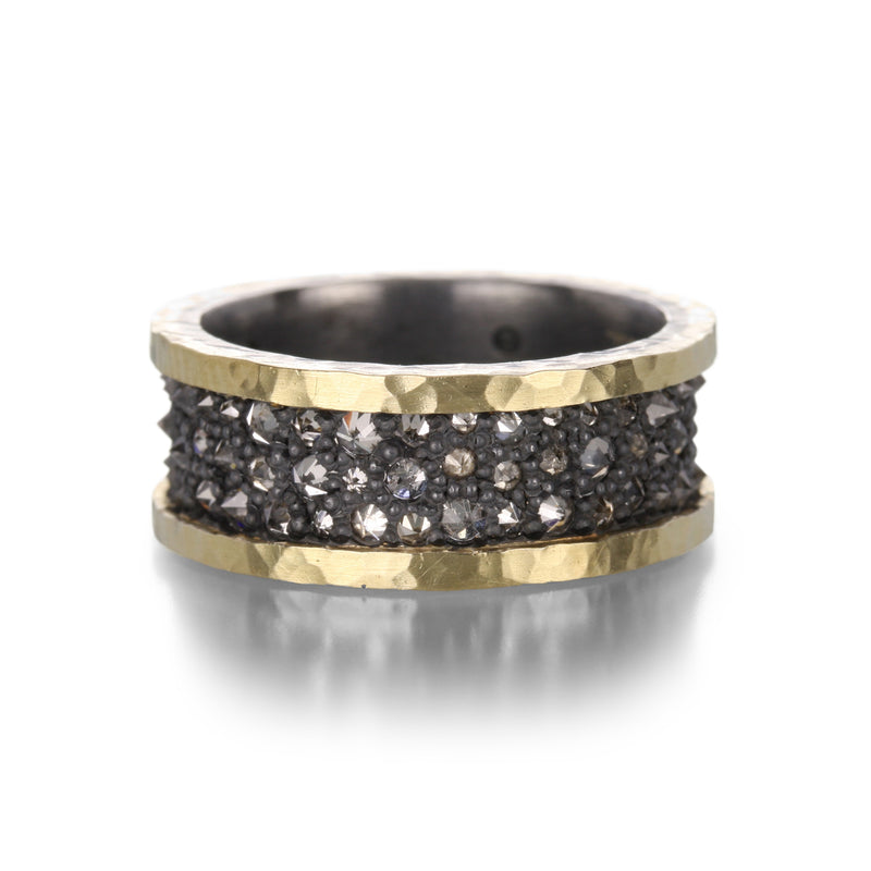 Todd Pownell Inverted Pave Diamond Band | Quadrum Gallery