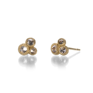 Todd Pownell Triple Inverted Diamond Studs | Quadrum Gallery