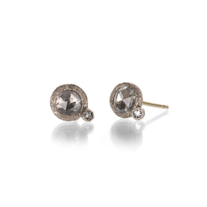 Todd Pownell Double Diamond Studs | Quadrum Gallery