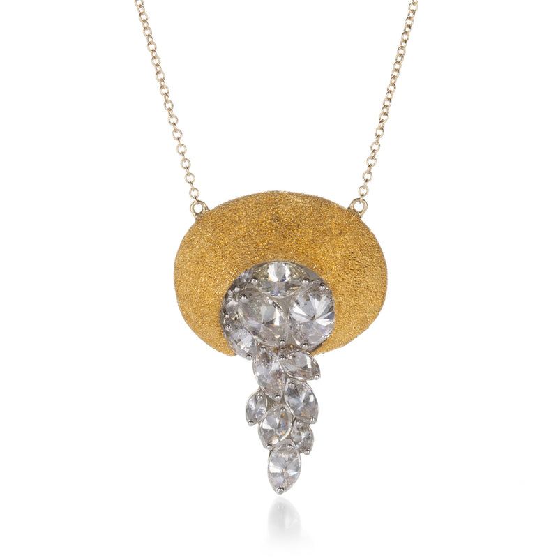 Todd Pownell Cascading Inverted Diamond Necklace | Quadrum Gallery
