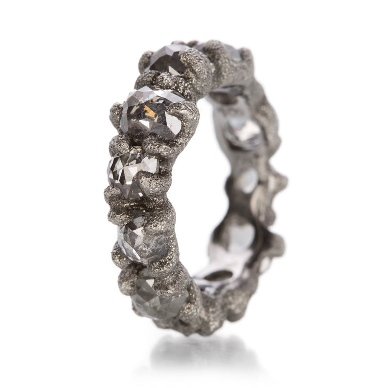 Todd Pownell Mixed Rose Cut Diamond Eternity Band | Quadrum Gallery