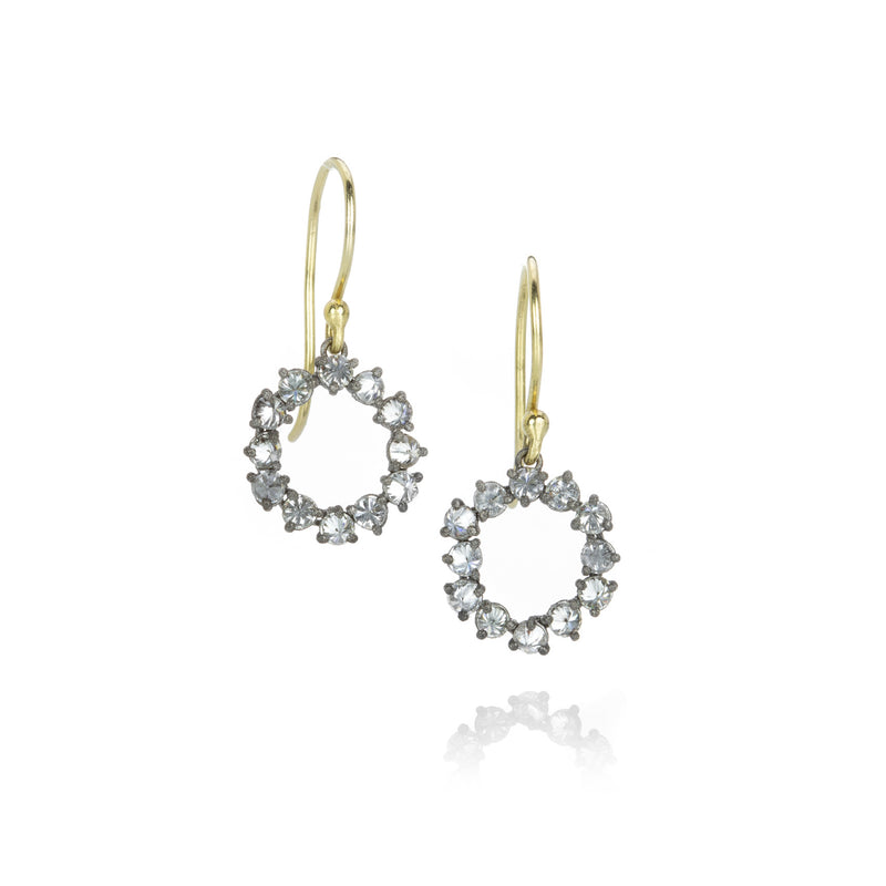 Todd Pownell Inverted Diamond Circle Drop Earrings | Quadrum Gallery