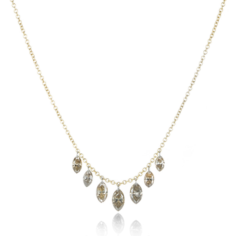 Todd Pownell Brown Marquise Diamond Necklace | Quadrum Gallery