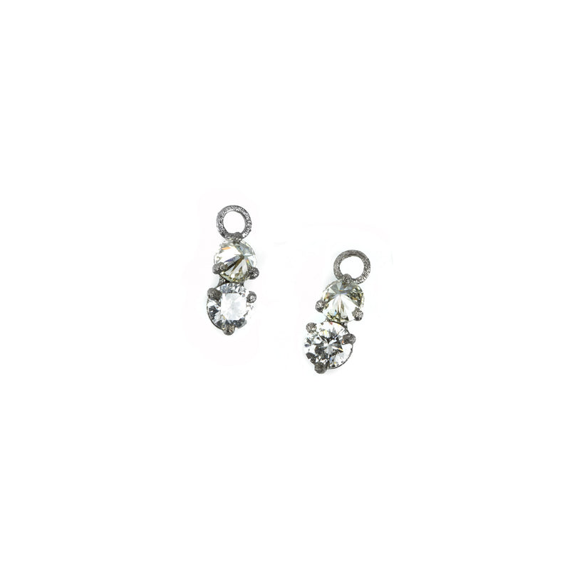Todd Pownell Double Diamond Drop Charms (Drops Only) | Quadrum Gallery