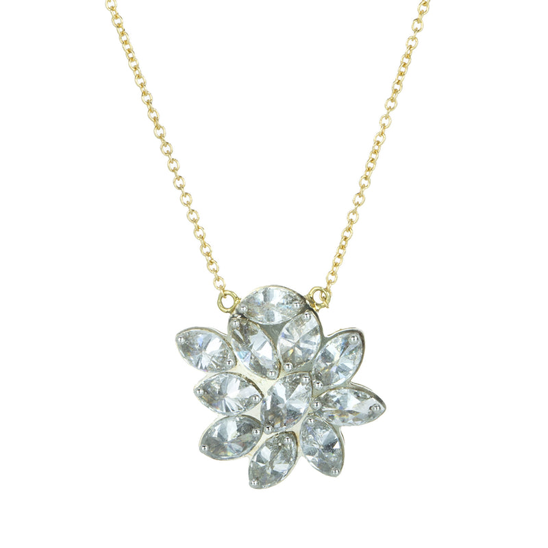Todd Pownell Marquise Diamond Cluster Pendant Necklace | Quadrum Gallery