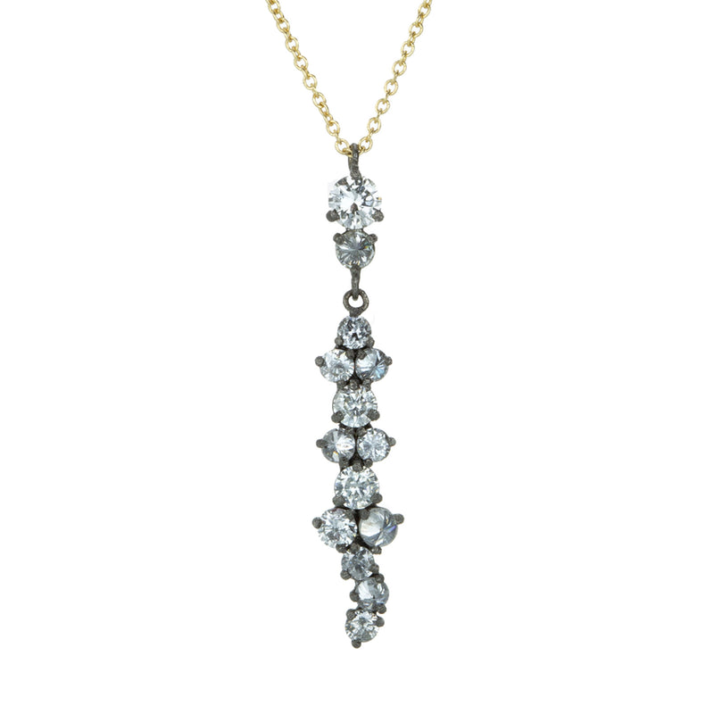 Todd Pownell Darkened Diamond Drop Necklace | Quadrum Gallery