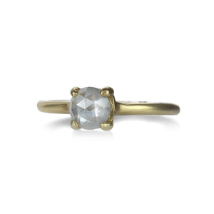 Victoria Cunningham 14k Round Rustic Diamond Ring | Quadrum Gallery
