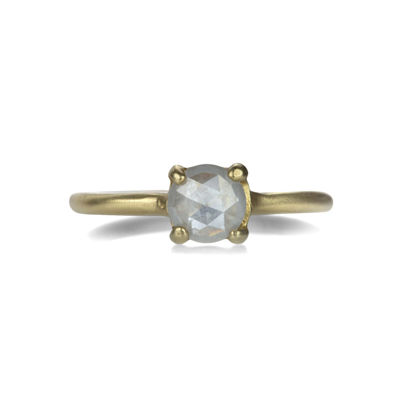Victoria Cunningham 14k Round Rustic Diamond Ring | Quadrum Gallery