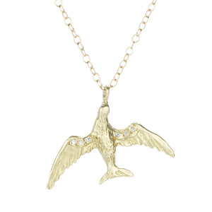 Victoria Cunningham Diamond Bird Pendant Necklace  | Quadrum Gallery